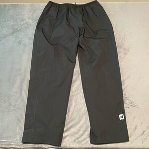 FootJoy Pants Mens XXL Black DryJoys Light Pants Hydrolite Rain Waterproof